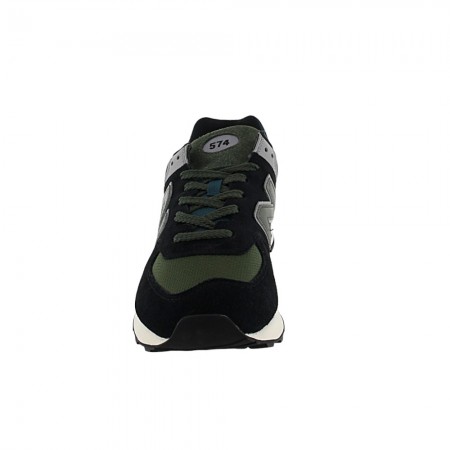 Zapatillas New Balance 574 Negro-Verde