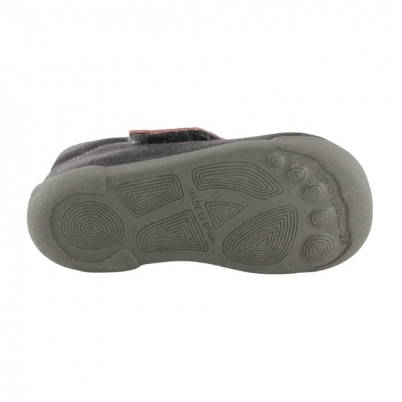 Botines barefoot Vulladi 5775-070 Gris-Rosa