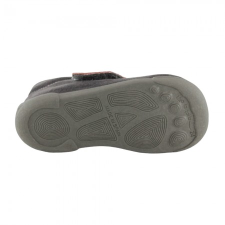 Botines barefoot Vulladi 5775-070 Gris-Rosa