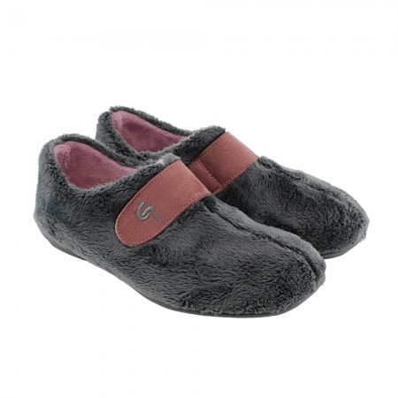Zapatillas de casa Garzón 5887.275 Gris-Malva