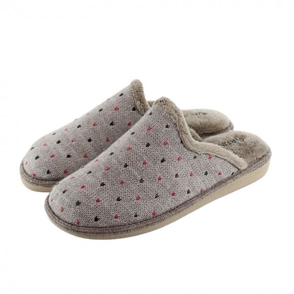Zapatillas de casa Garzón Riga Taupe