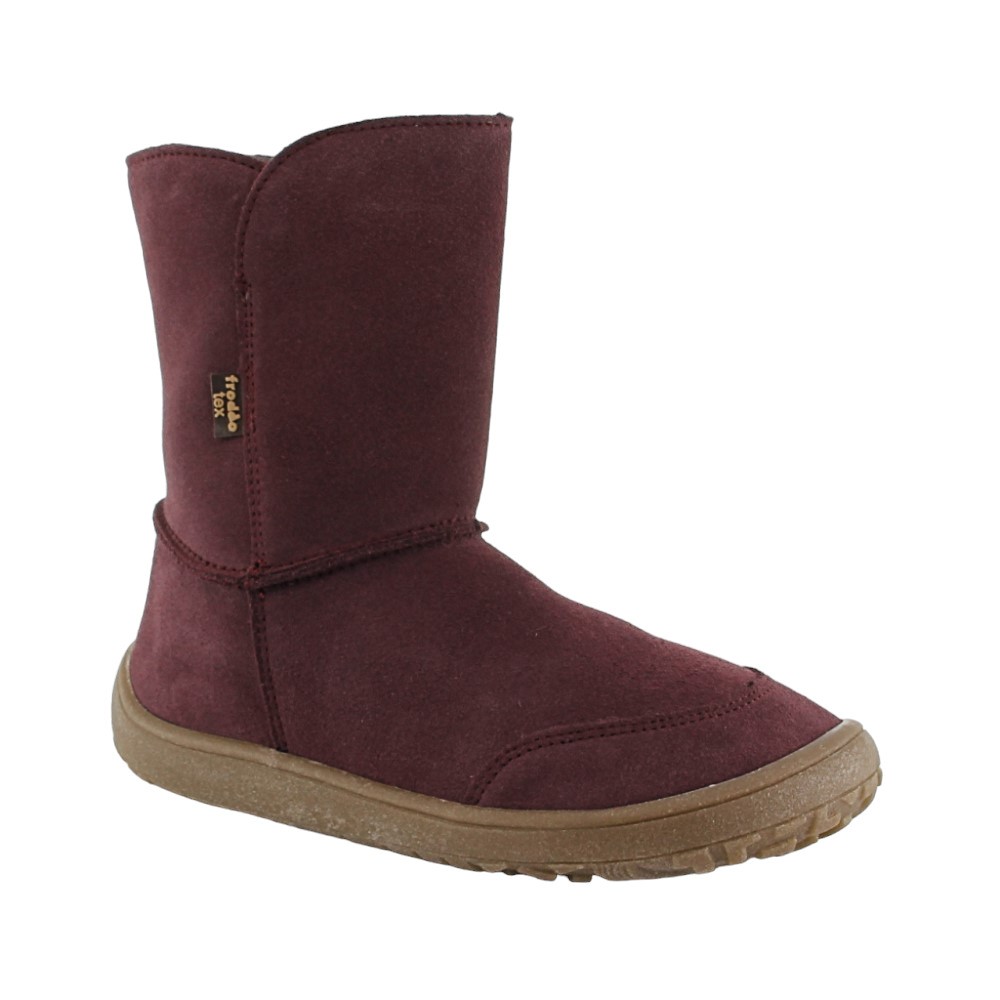 Botas barefoot Froddo Impermeables F.Borreguillo Vino