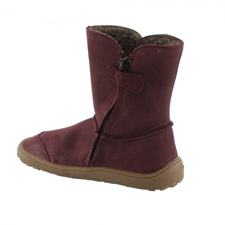 Botas barefoot Froddo Impermeables F.Borreguillo Vino