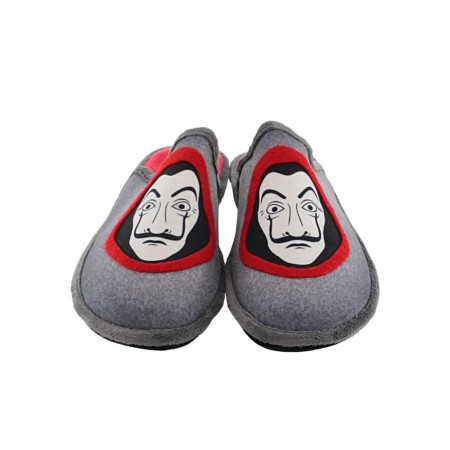 Zapatillas de casa Casa Papel Gris