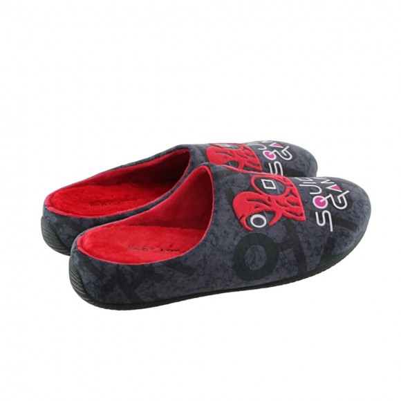 Zapatillas casa Garzón J.Calamar Negro
