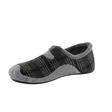 Zapatillas de casa Garzón 8950.298 Negro-Gris