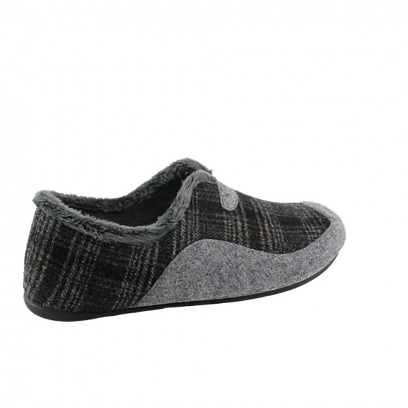 Zapatillas de casa Garzón 8950.298 Negro-Gris