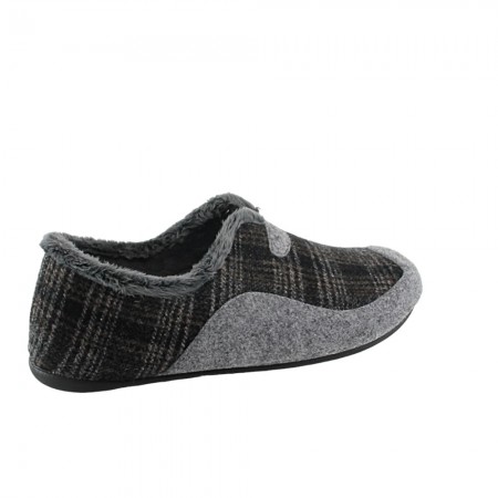 Zapatillas de casa Garzón 8950.298 Negro-Gris