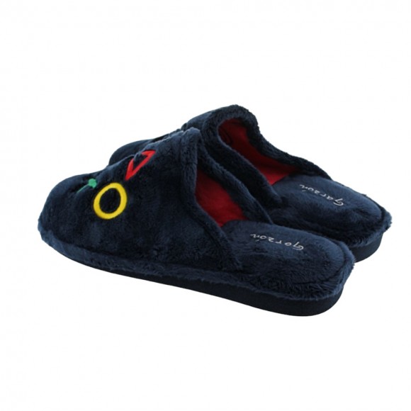 Zapatillas de casa Garzón Mando Azul