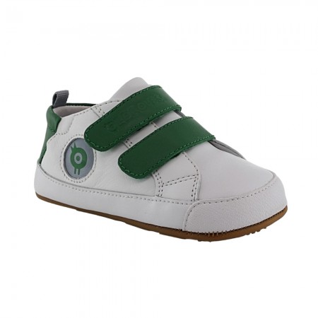 Calzado respetuoso Old Soles Badge Blanco-Verde