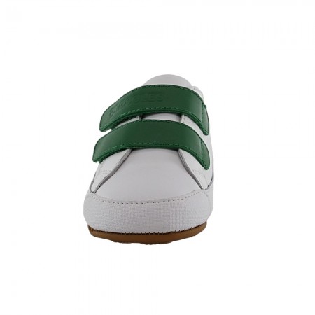 Calzado respetuoso Old Soles Badge Blanco-Verde