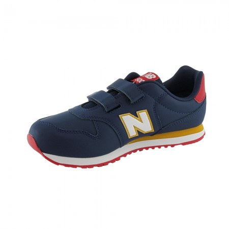 Zapatillas New Balance 500 Azul-Amarillo c