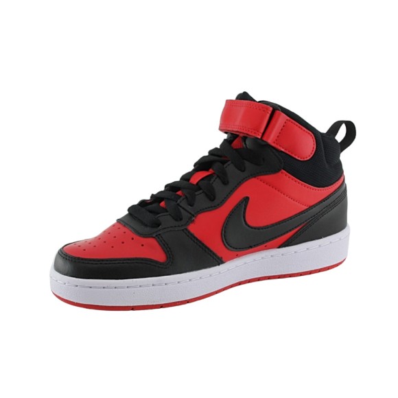 Zapatillas Nike Court Borough Mid Rojo-Negro