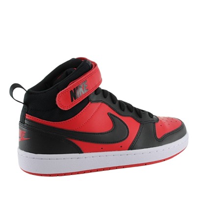 Zapatillas Nike Court Borough Mid Rojo-Negro