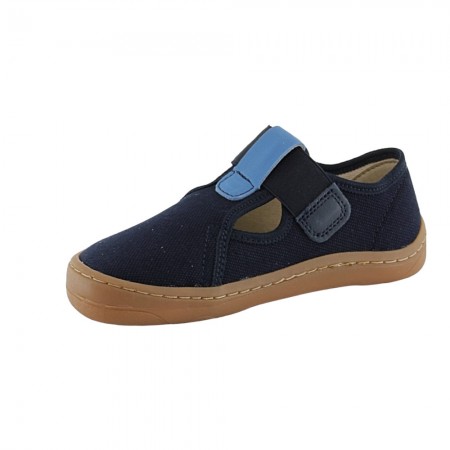 Zapatillas barefoot abiertas Froddo Azul-Jeans