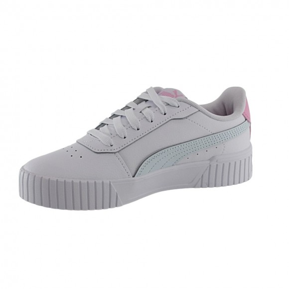 Zapatillas Puma Carina 2.0 Jr Blanco-Lila