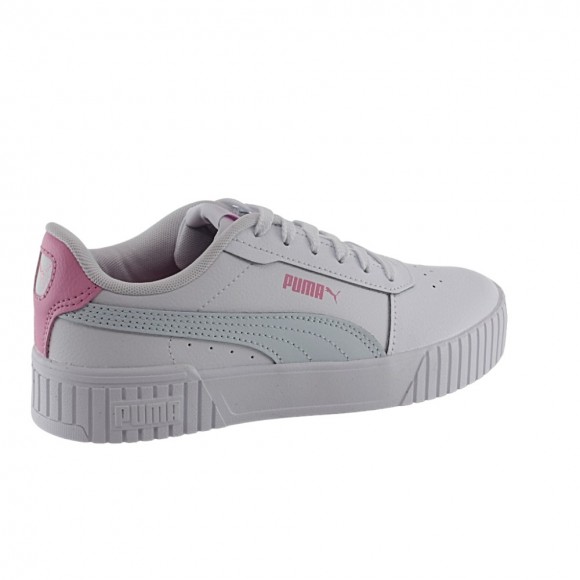 Zapatillas Puma Carina 2.0 Jr Blanco-Lila