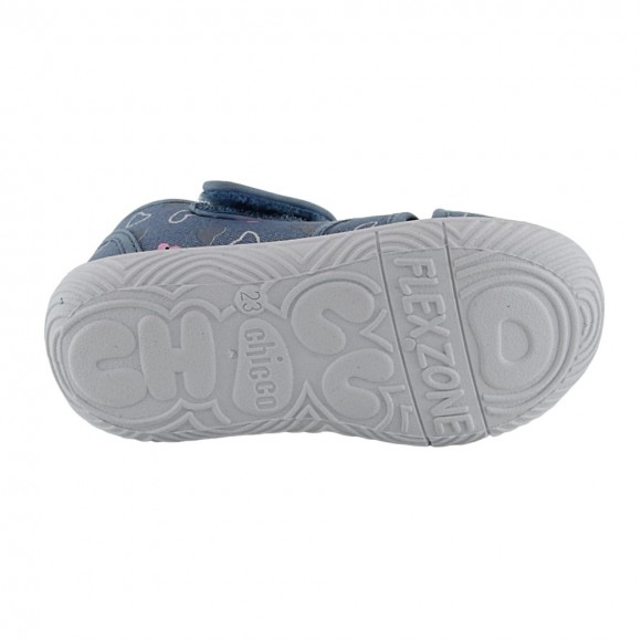 Zapatillas de lona Chicco Tullio 3 Azul Corazones