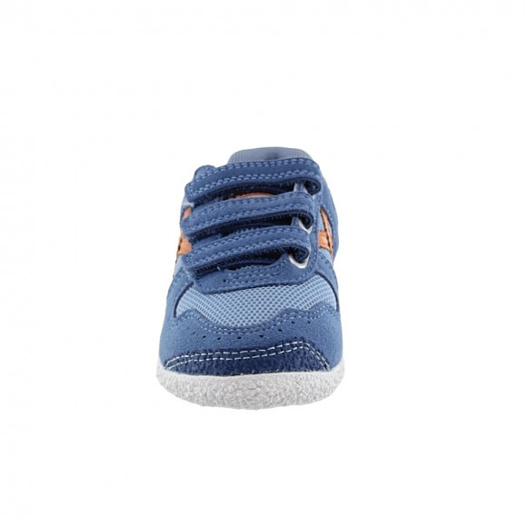 Zapatillas Munich Mini Goal Jeans-Naranja
