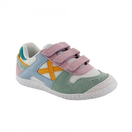 Zapatillas Munich Mini Goal Rosa Multicolor