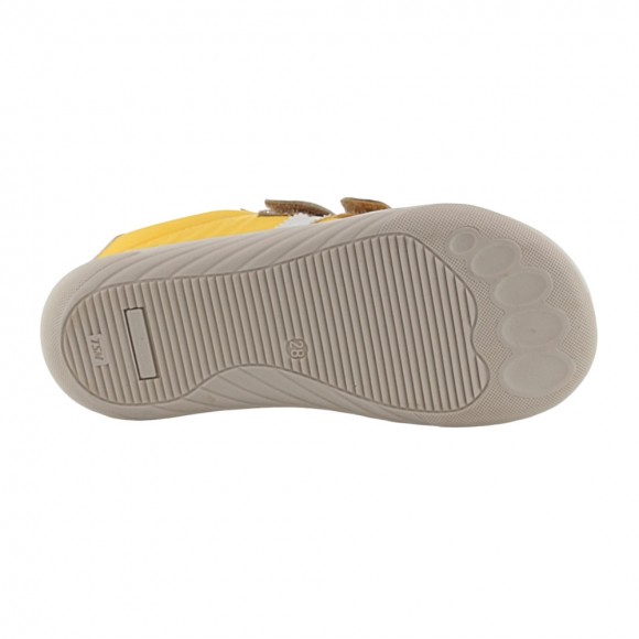 Calzado barefoot Piruflex Amarillo