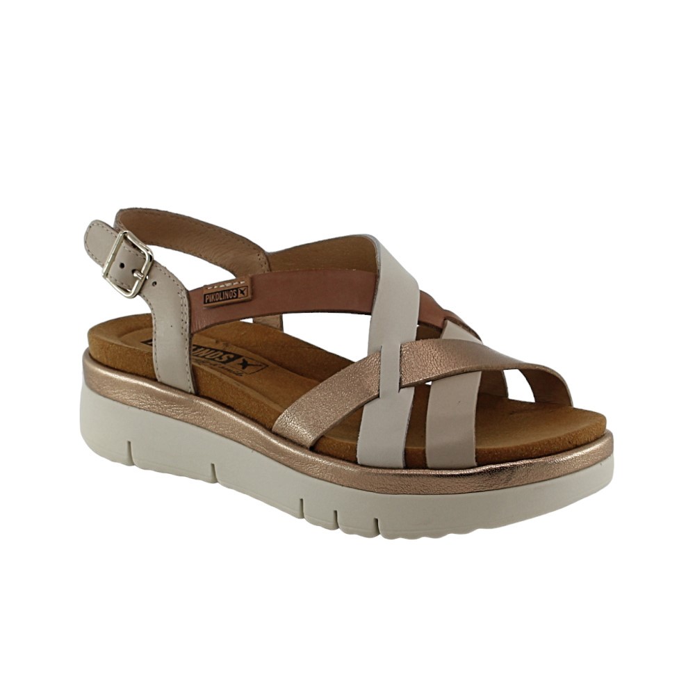 Sandalias Pikolinos Palma W4N Beige Multicolor