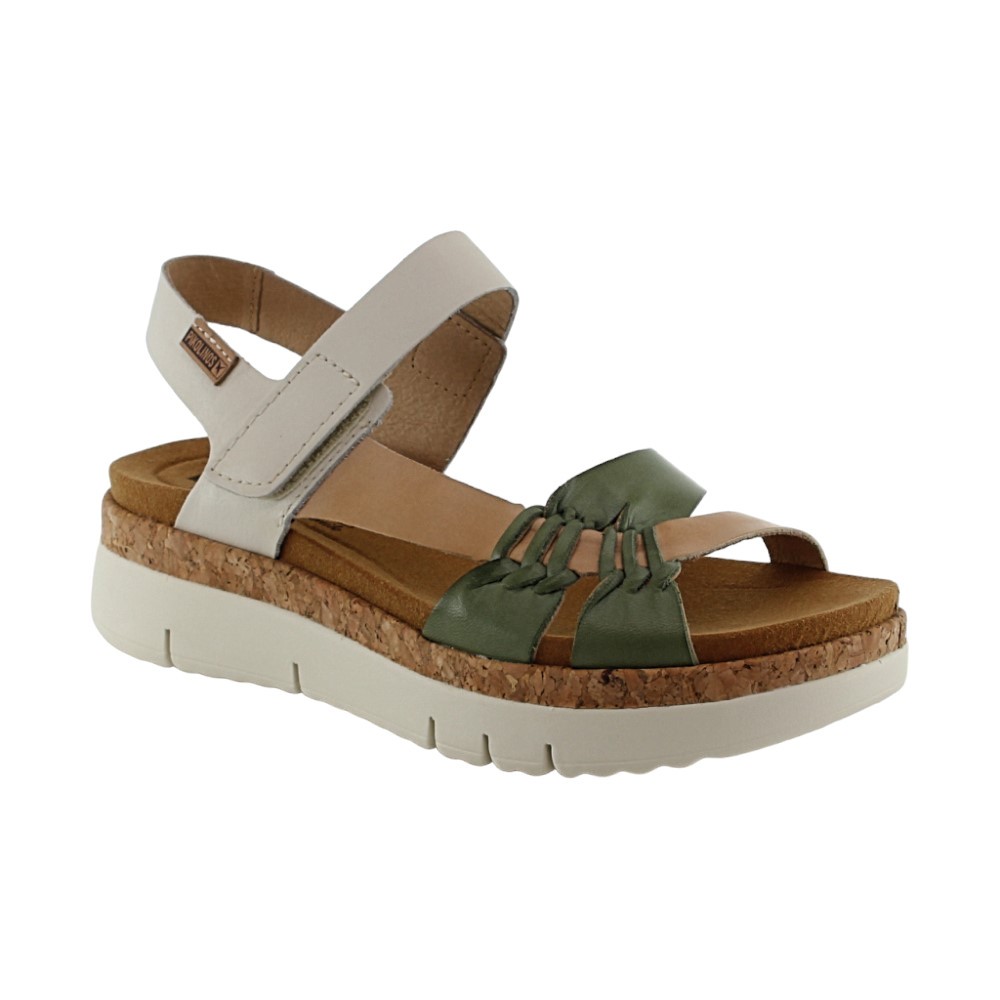 Sandalias Pikolinos Palma W4N Verde Multicolor