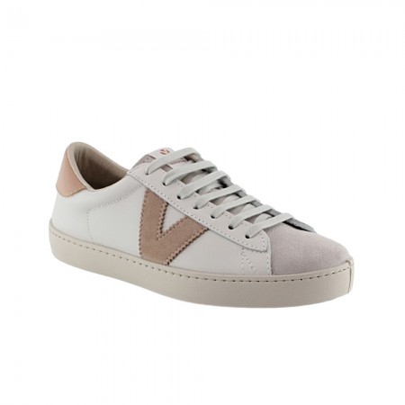 Zapatillas Victoria 1126142 Blanco-Rosa