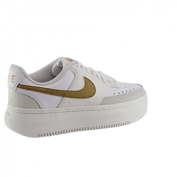 Zapatillas Nike Court Vision Alta Blanco-Oro