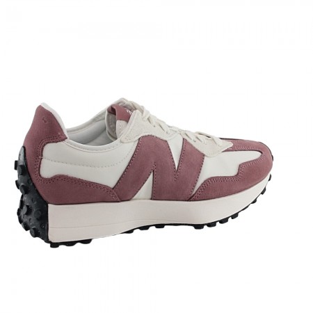 Zapatillas New Balance 327 Blanco-Rosa