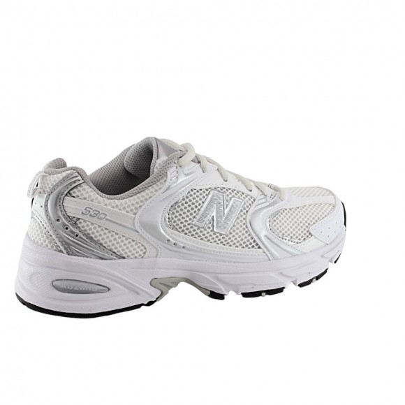 Zapatillas New Balance 530 Blanco-Plata