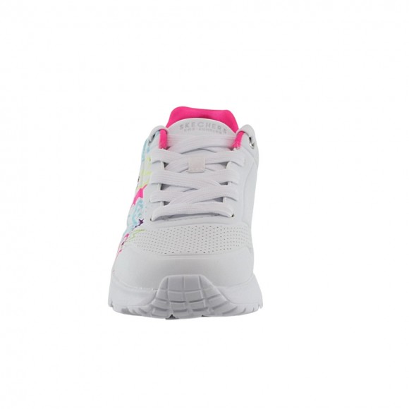 Zapatillas Skechers Uno Lite Drip Blanco-Rosa