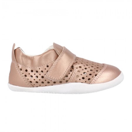 Sandalias respetuosas Bobub Explorer Punch metal Rosa