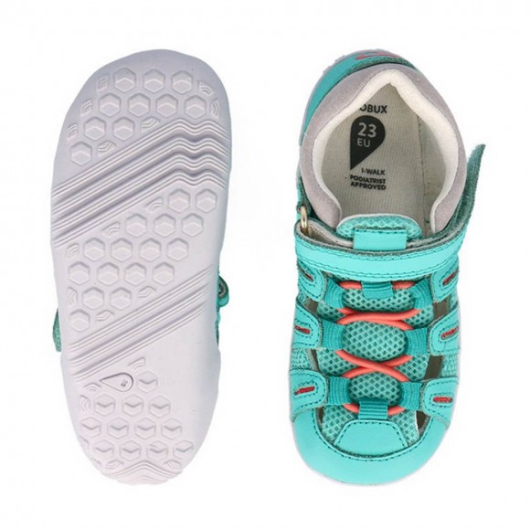 Sandalias respetuosas Bobux Summit Turquesa