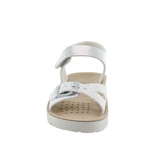 Sandalias Geox Costarei Blanco-Plata