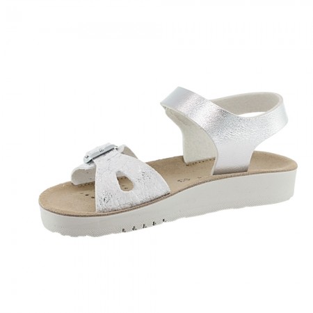 Sandalias Geox Costarei Blanco-Plata