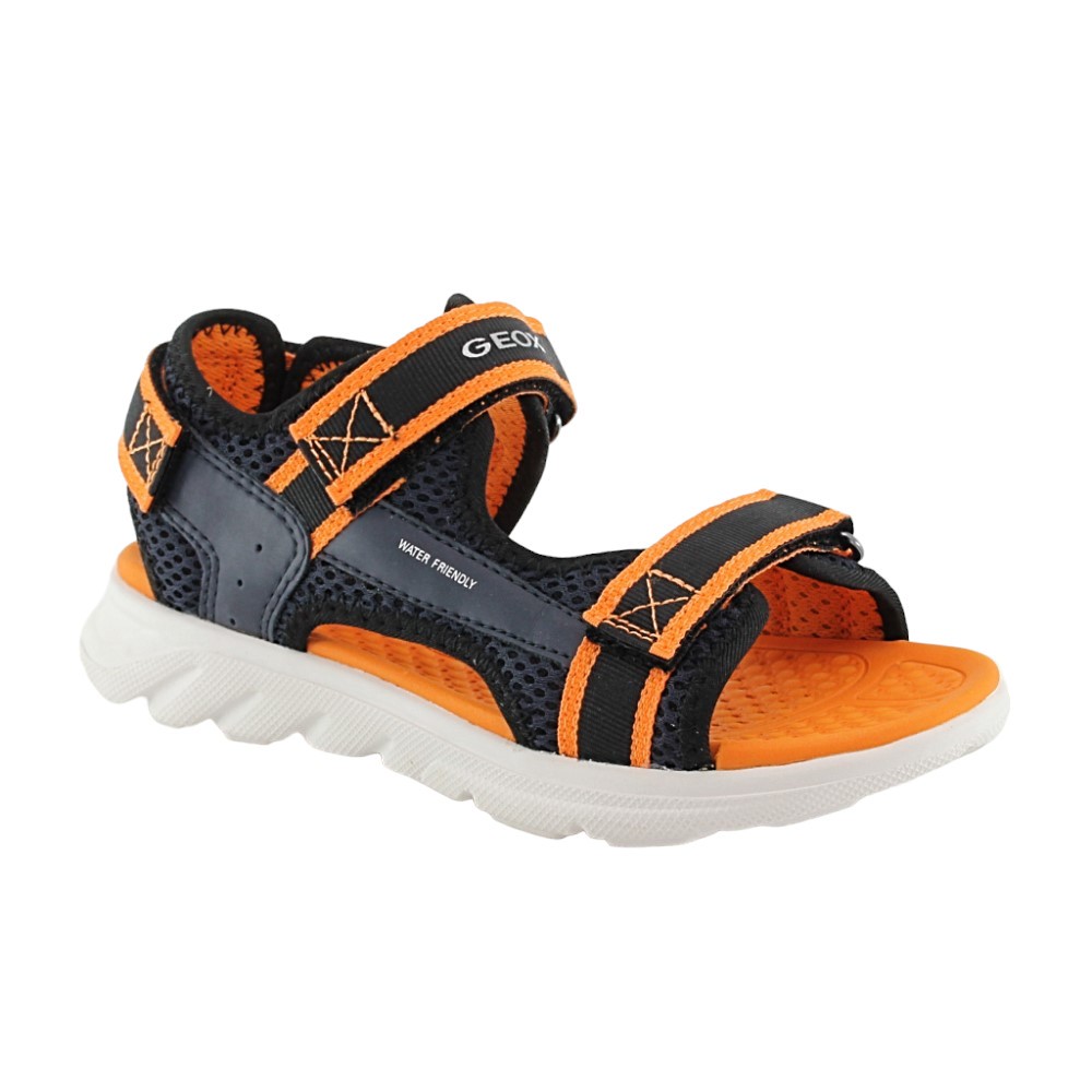 Sandalias Geox Airadyum Azul-Naranja