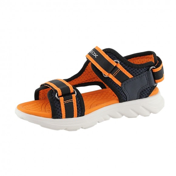Sandalias Geox Airadyum Azul-Naranja
