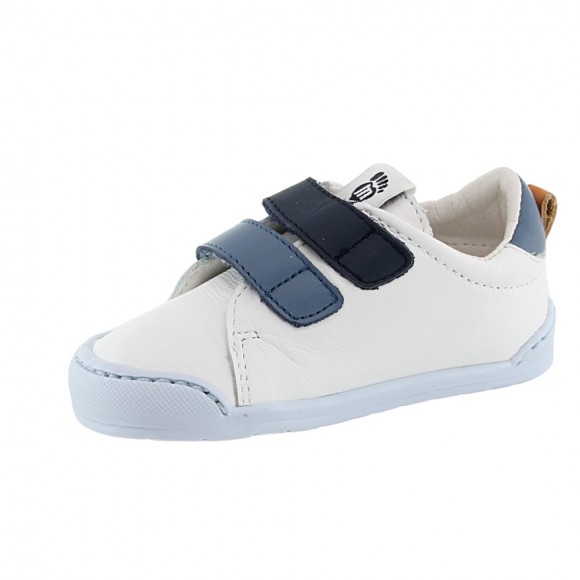 Zapatos respetuosos Mustang Free Blanco-Azul