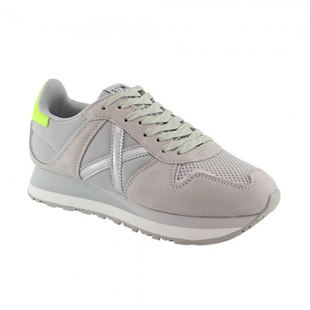 Zapatillas Munich Massana Sky Gris-Verde