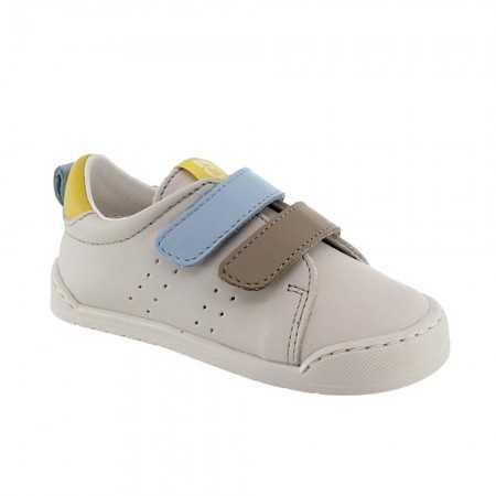 Zapatillas Mustang Free Beige-Celeste