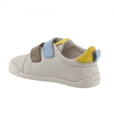 Zapatillas Mustang Free Beige-Celeste