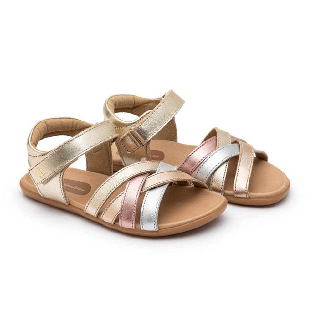 Sandalias barefoot Tip Toey Joey Criss Cross Metals