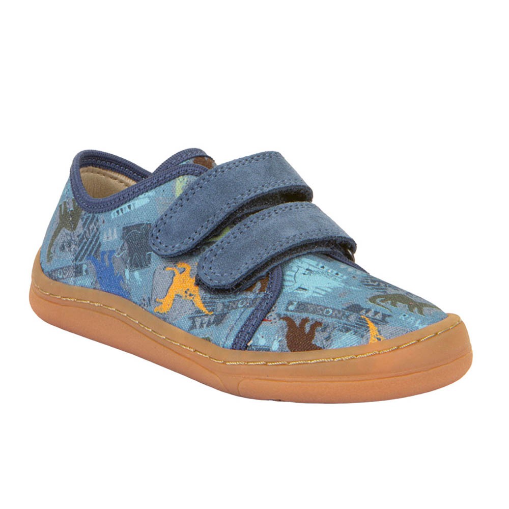 Zapatillas barefoot de lona Froddo Dinos Jeans