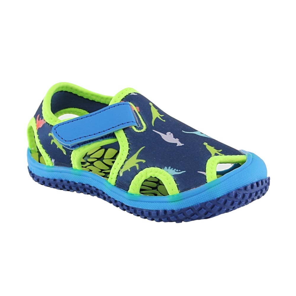 Sandalias de agua Bubble Kids Dinos Azul-Verde