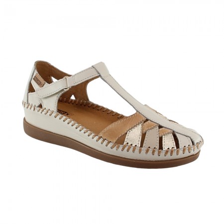 Sandalias Pikolinos Cadaqués Beige Multi