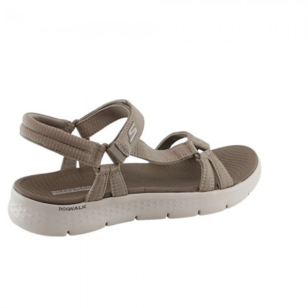 Sandalias Skechers Arc Fit Footsteps Beige