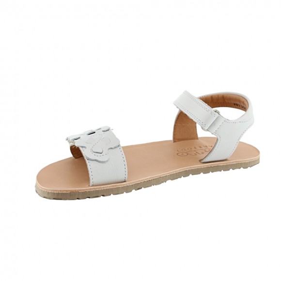 Sandalias barefoot Froddo Flexy Flowers Blanco