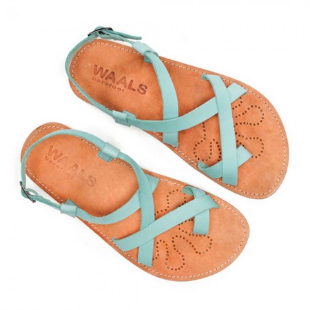 Sandalias barefoot Waals Natur Aqua