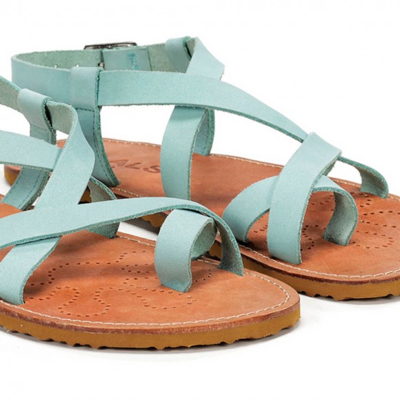 Sandalias barefoot Waals Natur Aqua